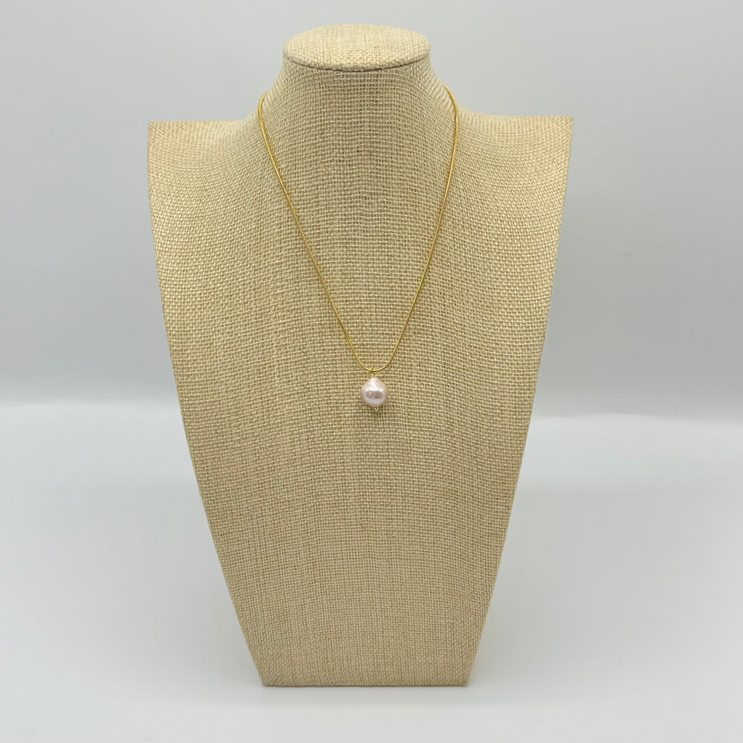 Collier perle baroque