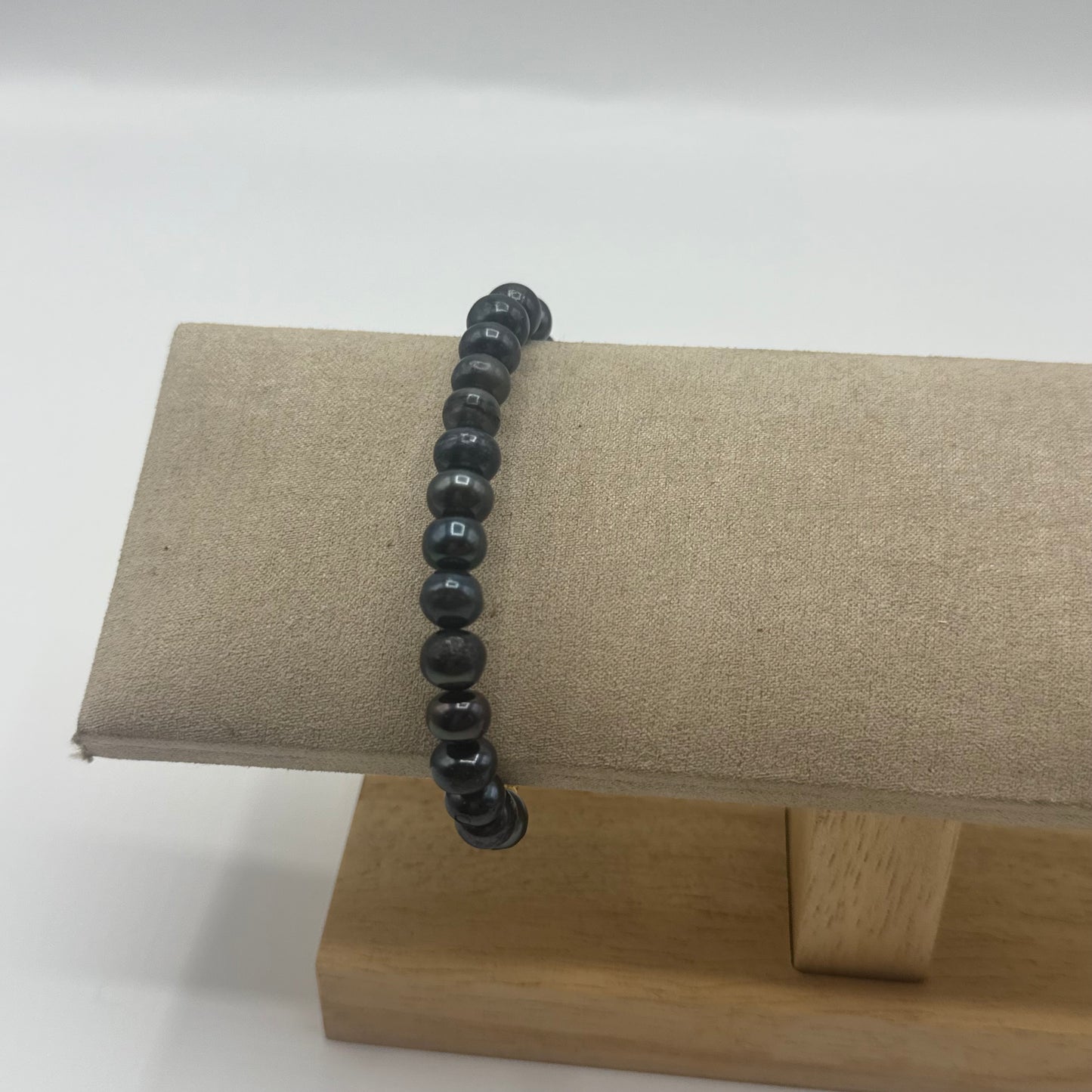 Bracelet perle complet noir