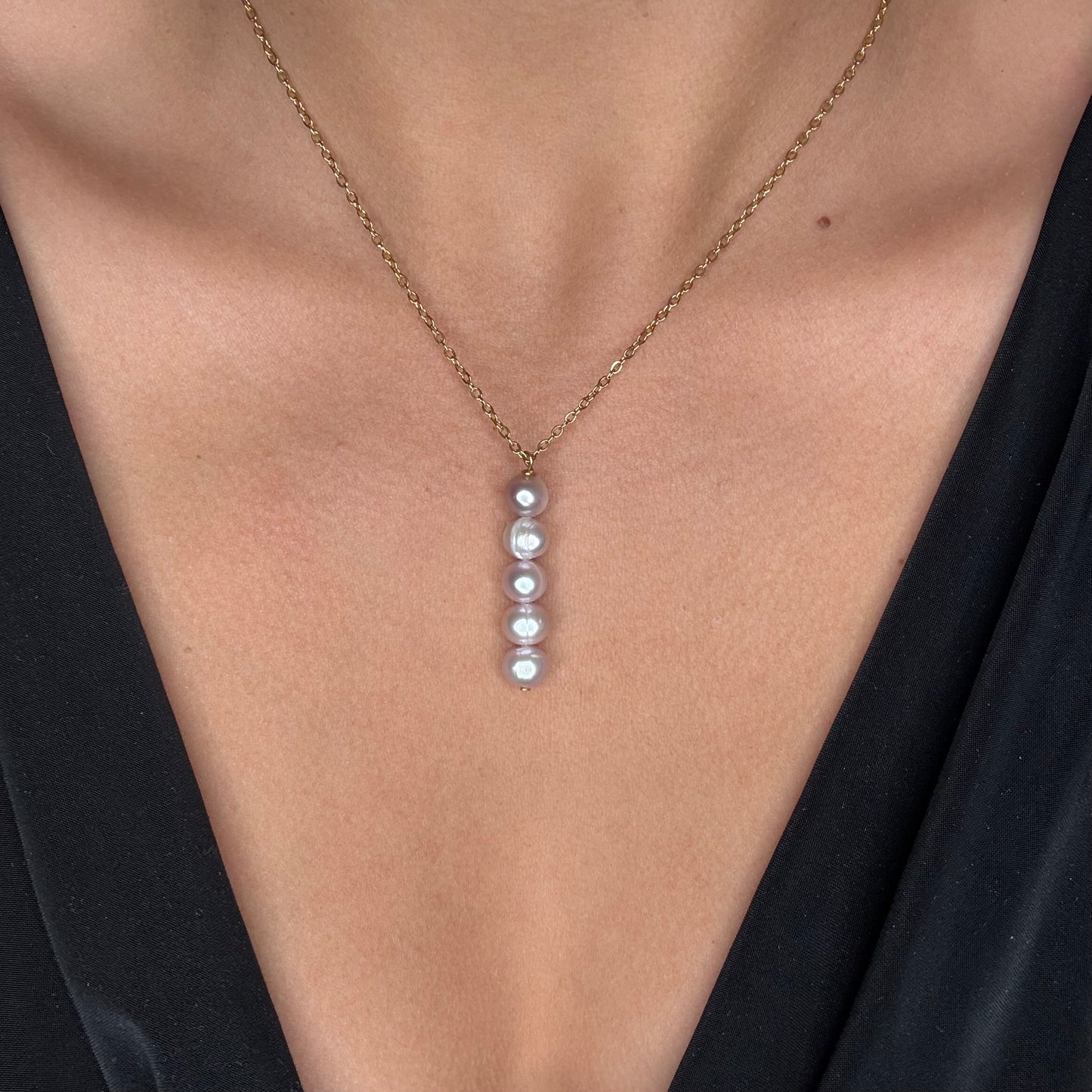 Collier Livia violet