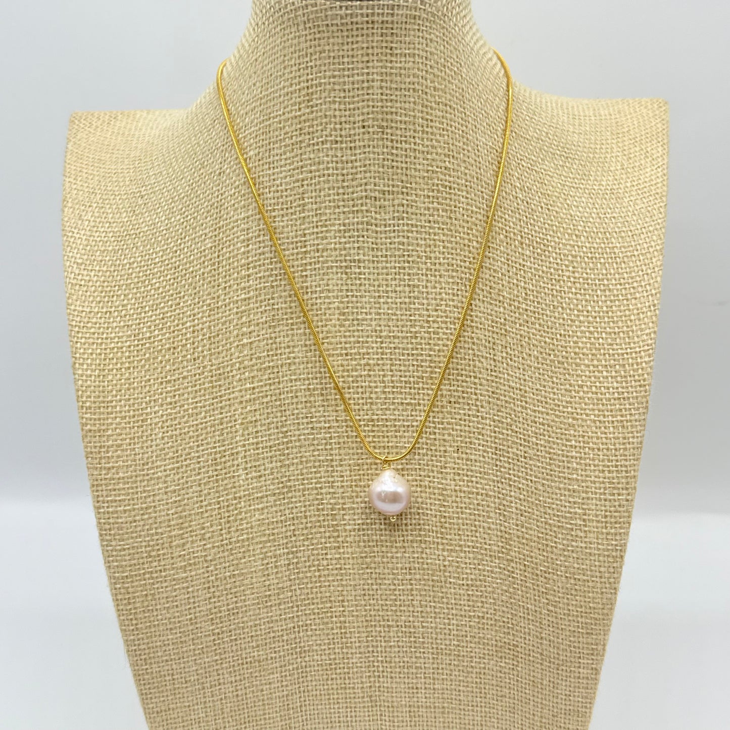 Collier perle baroque