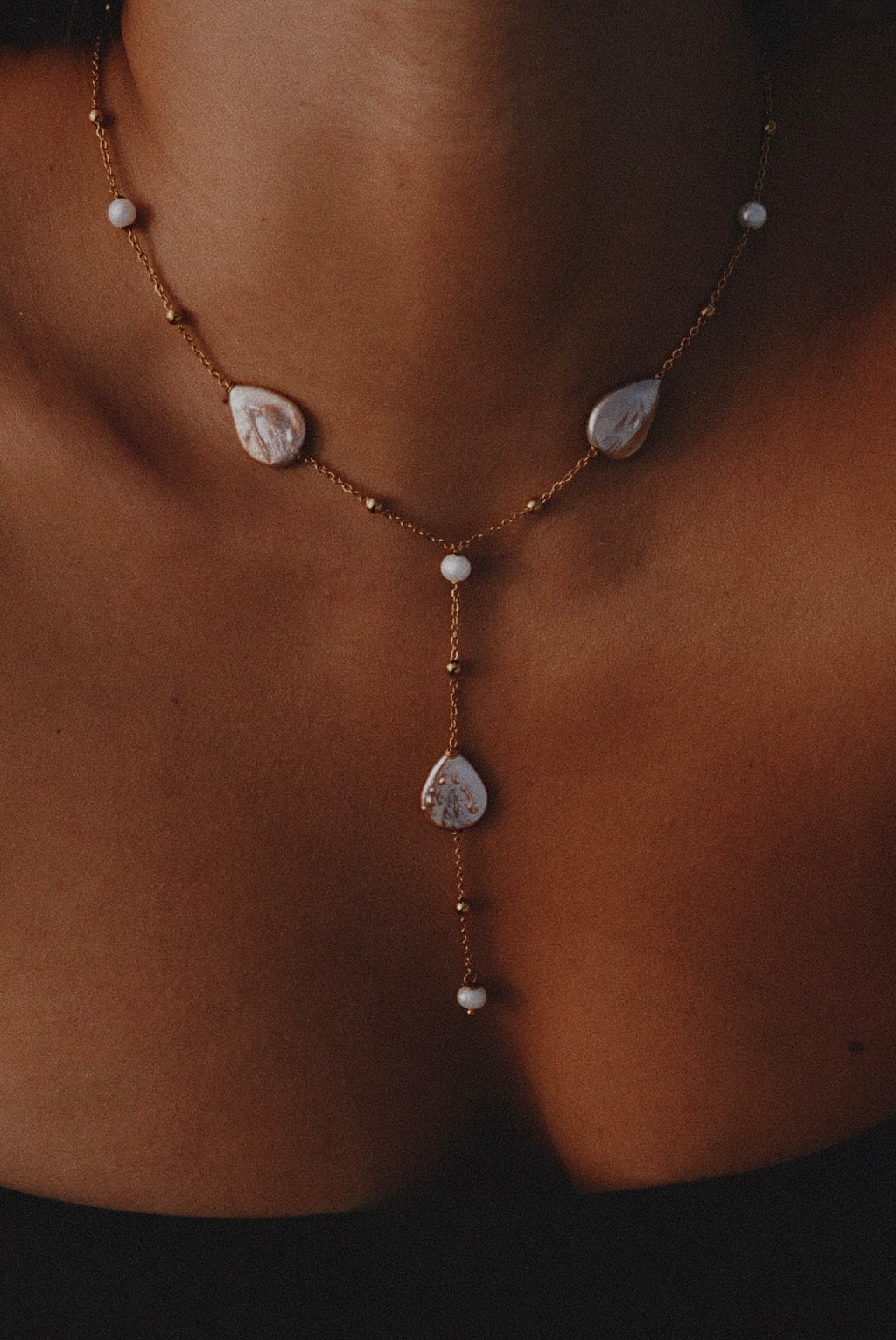 Collier rosa