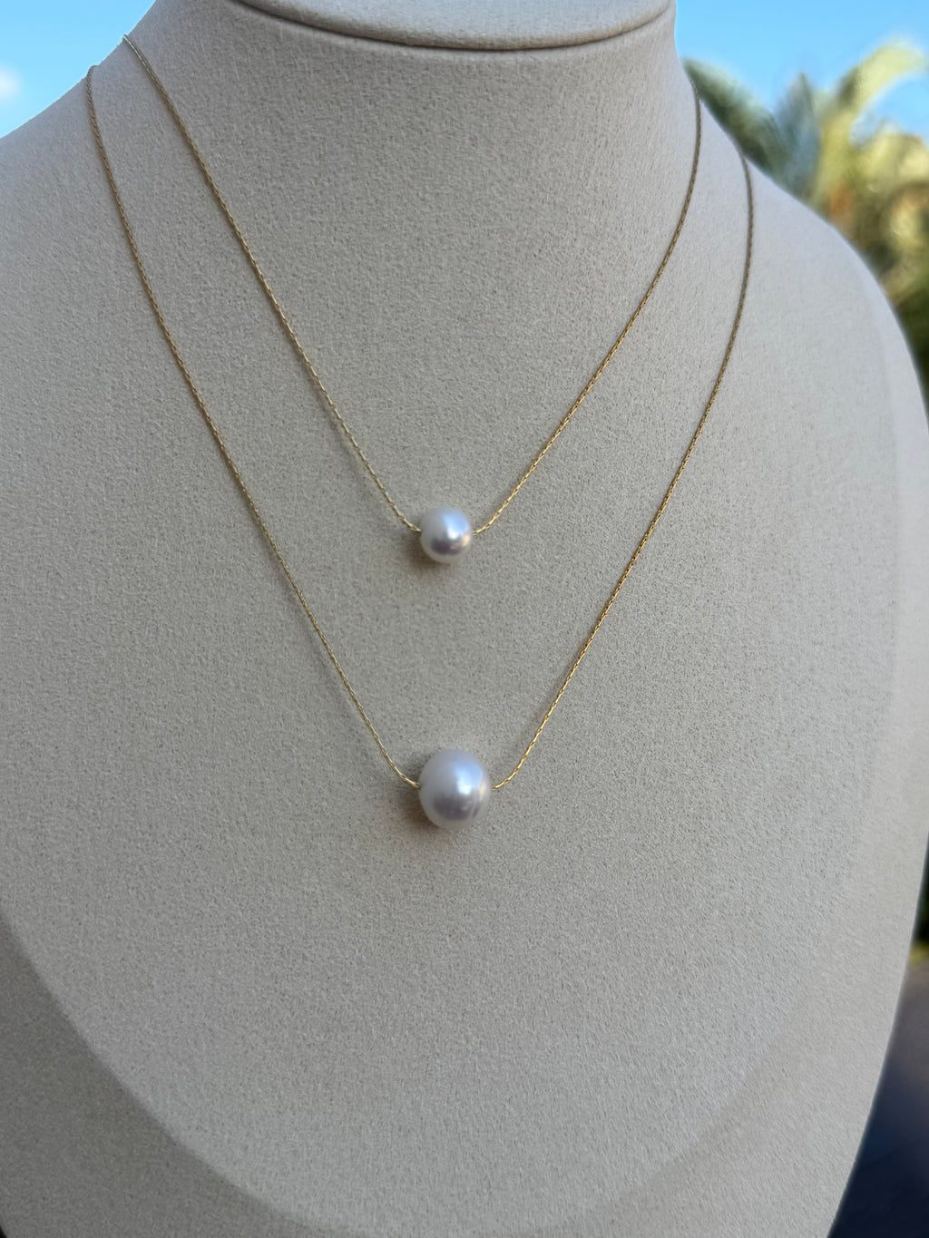 Collier Solea blanc