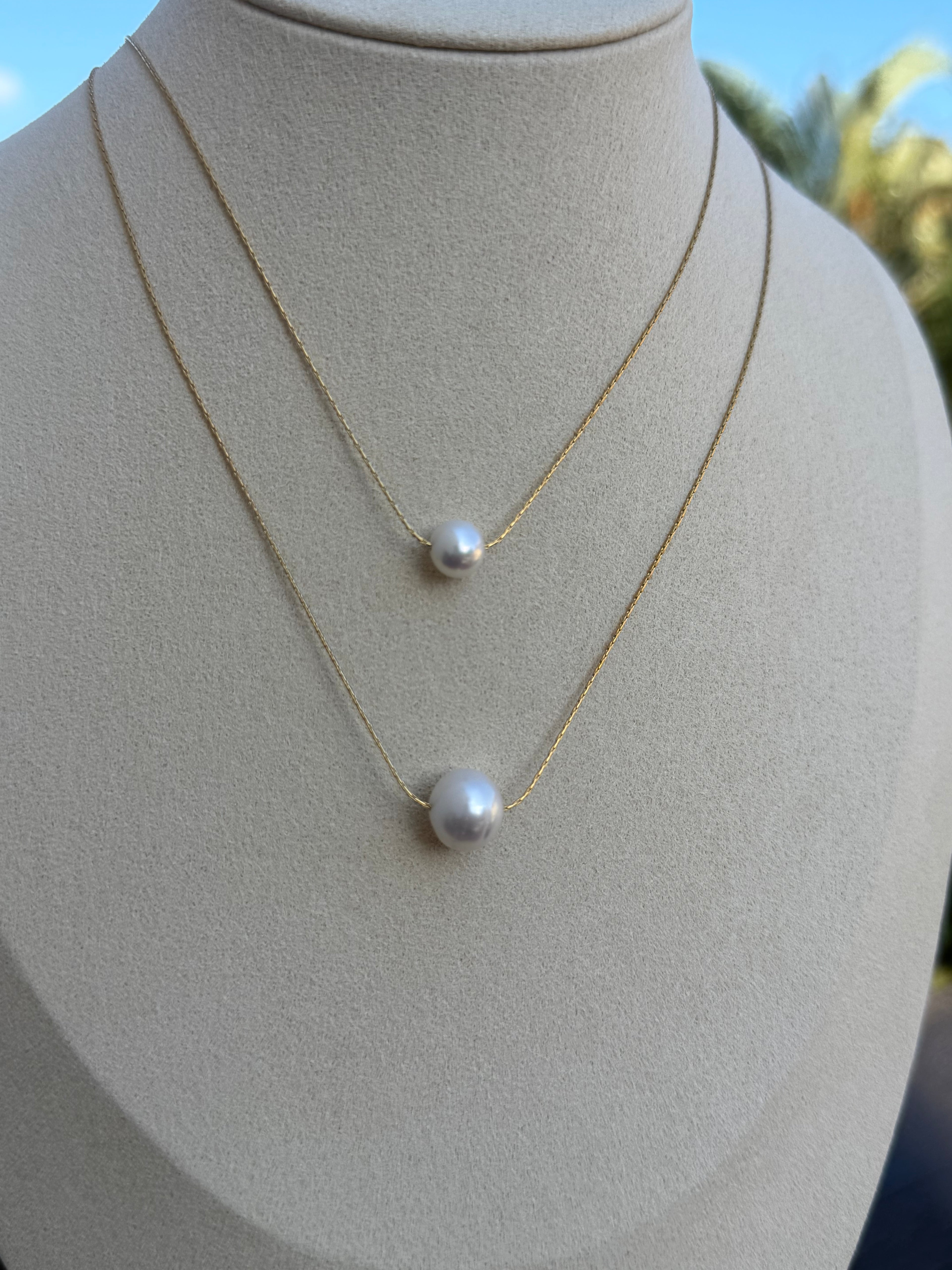 Collier Solea blanc