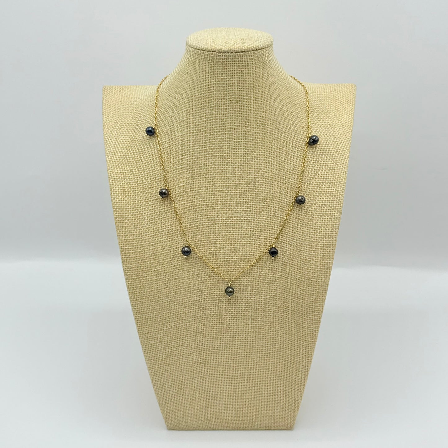 Collier « Valentina » noir