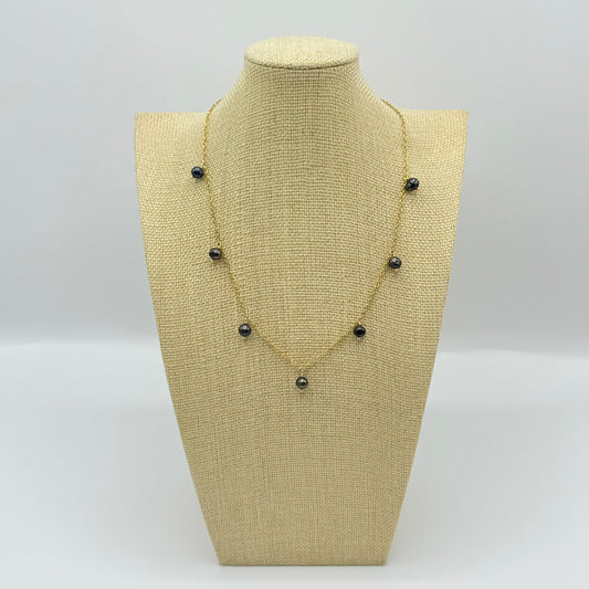 Collier « Valentina » noir