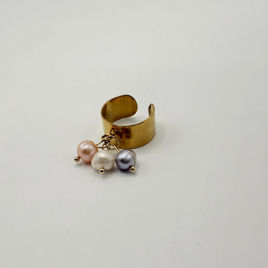 Bague large 3 branches
