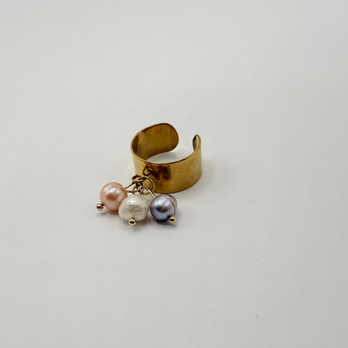 Bague large 3 branches