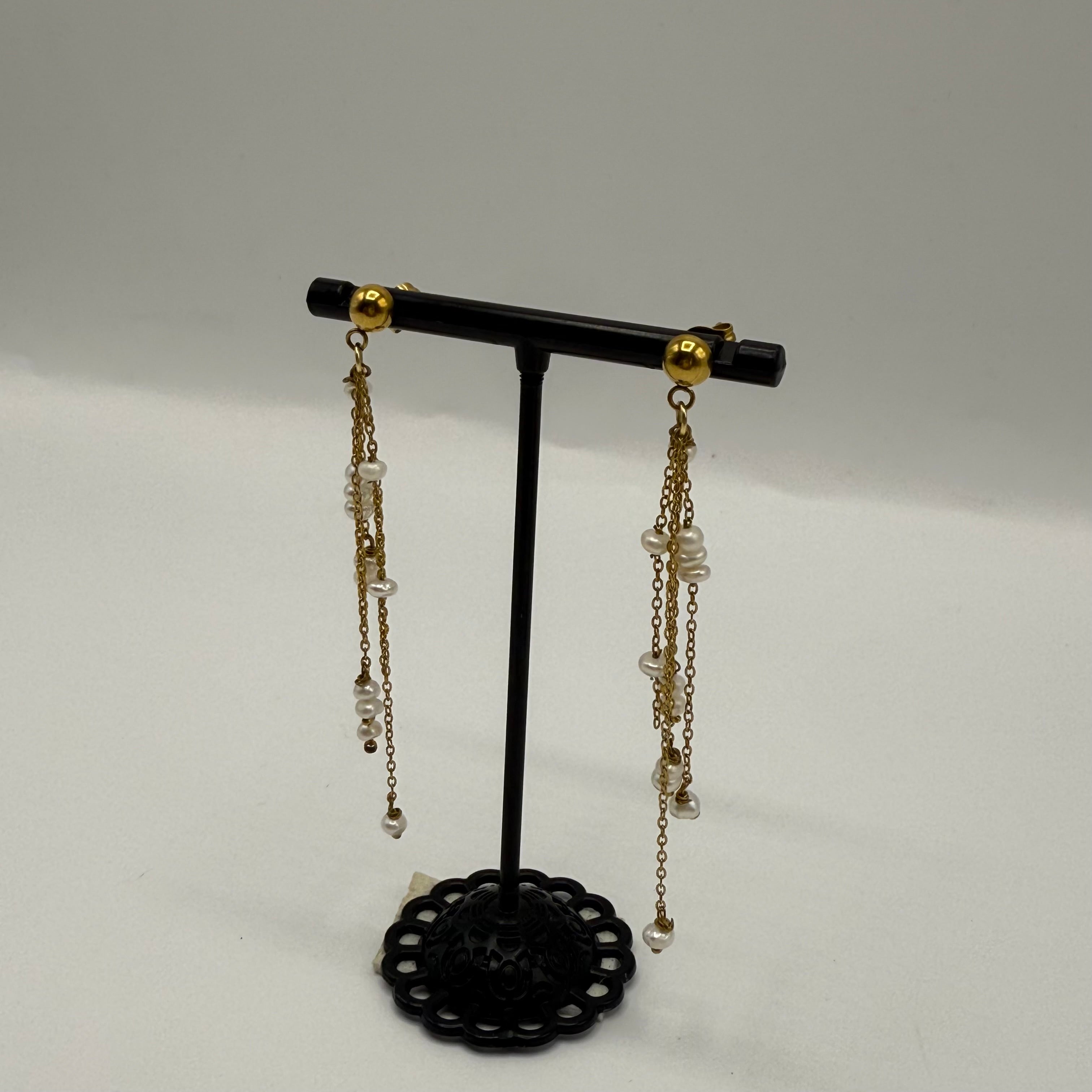 Boucle d’oreille cascade