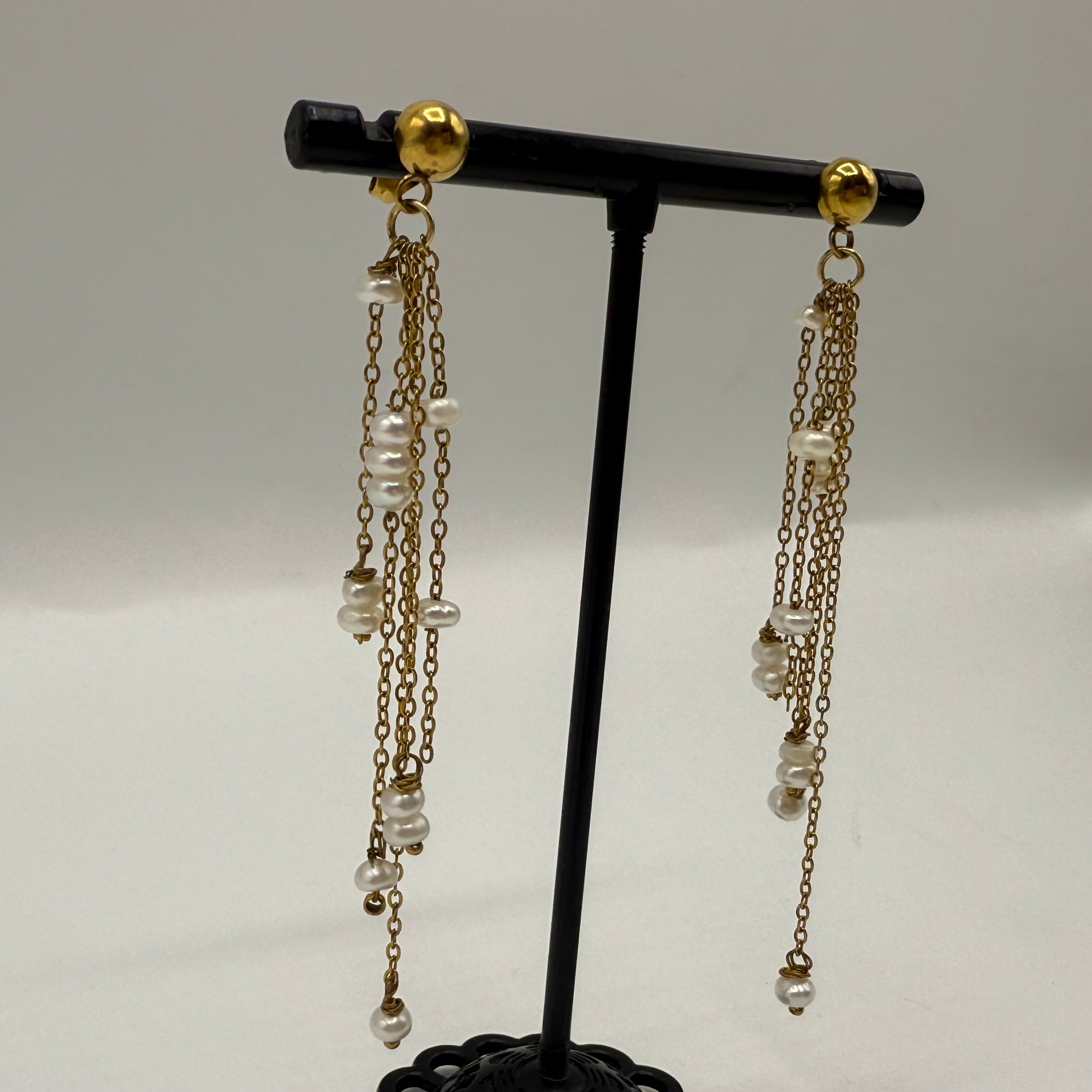 Boucle d’oreille cascade