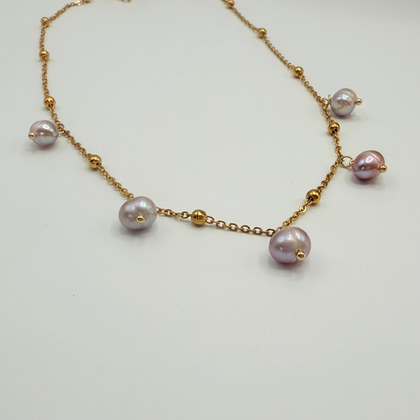 Collier « Valentina » violette