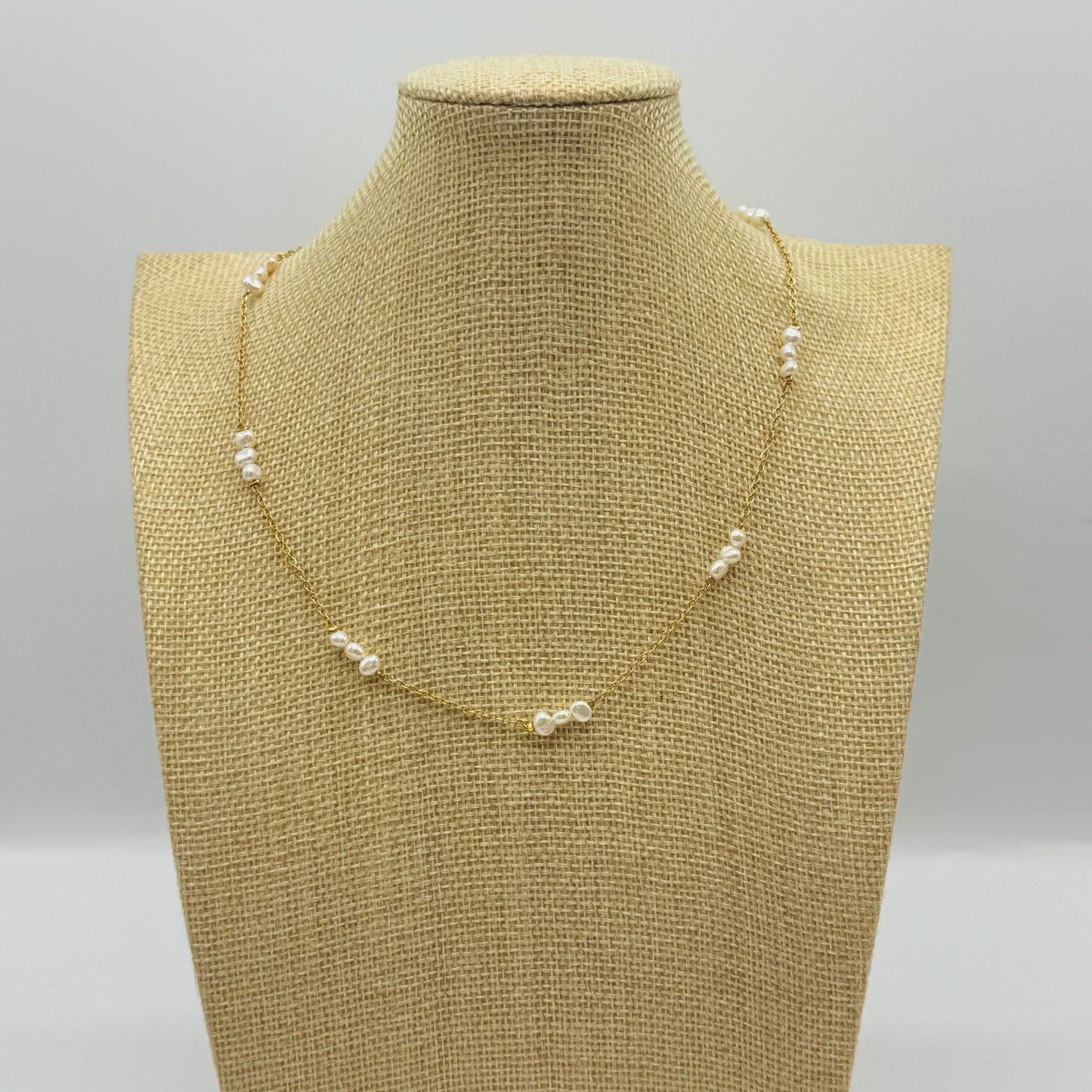 Colliers petite perle