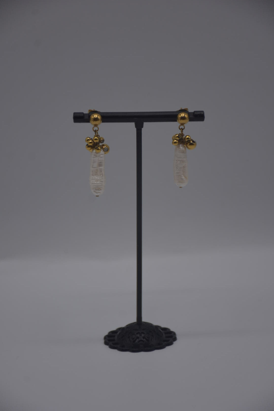 Boucle d’oreille en éclat baroque