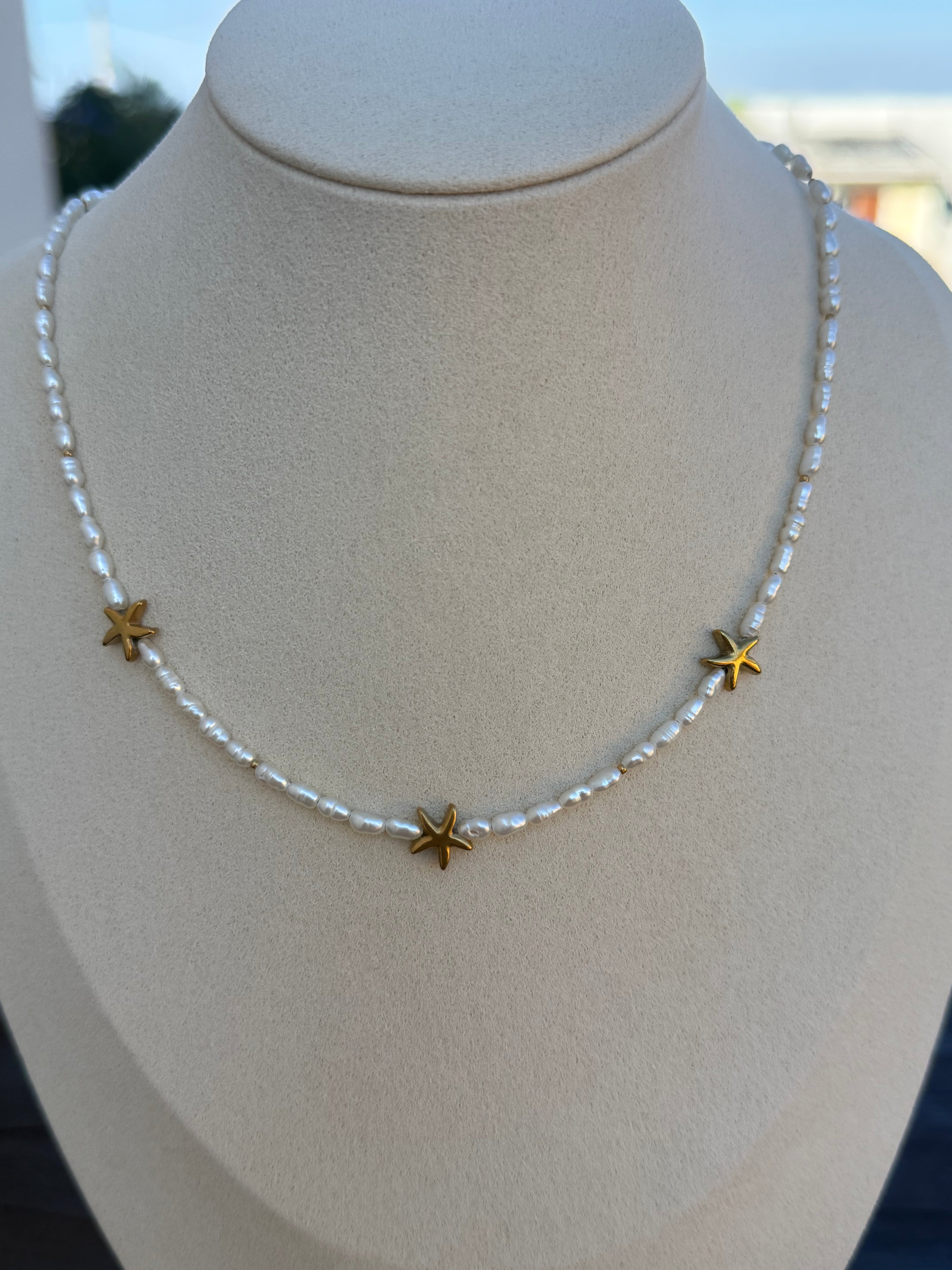 Collier petite étoile de mer