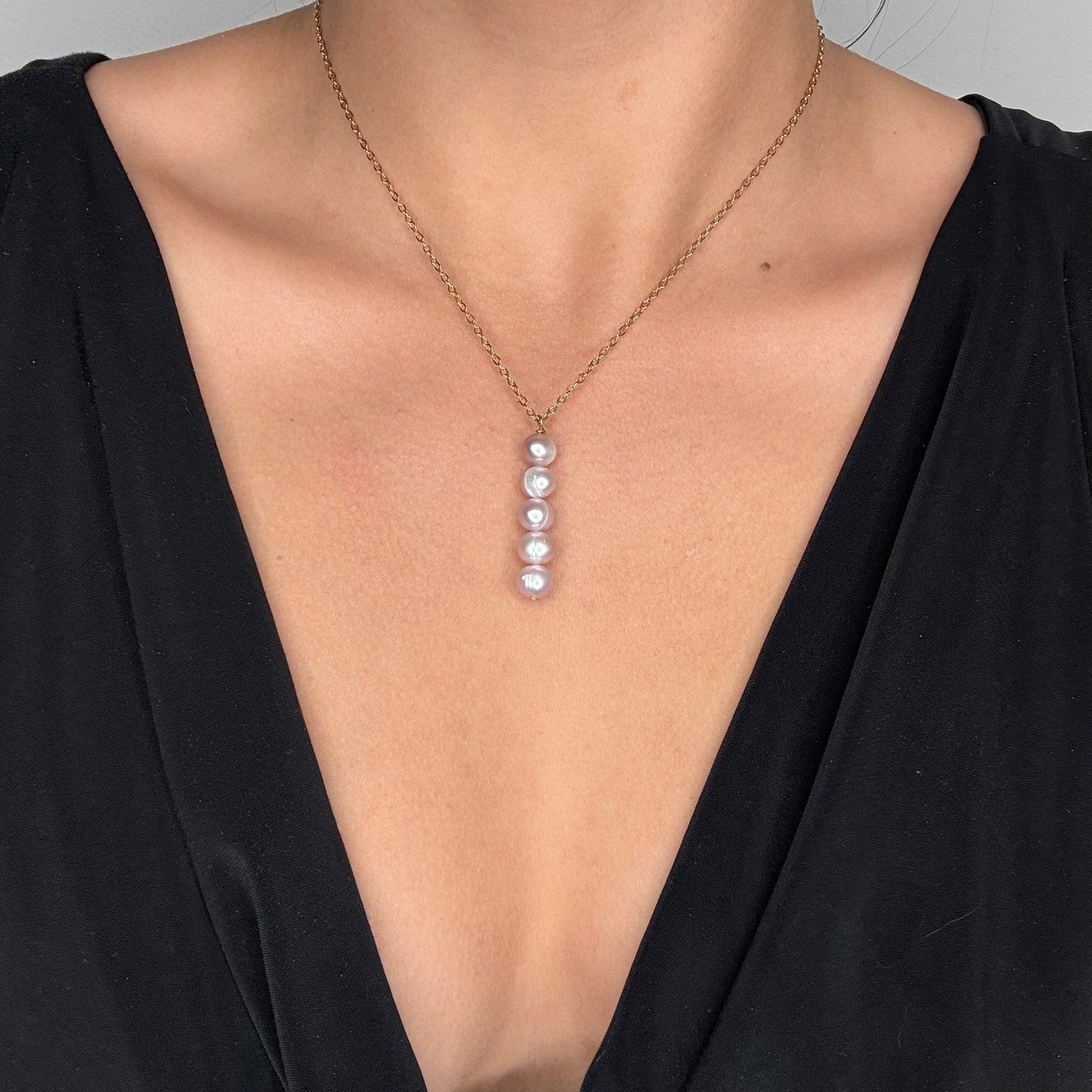 Collier Livia violet