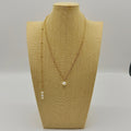 Pendentif collier + dos nu