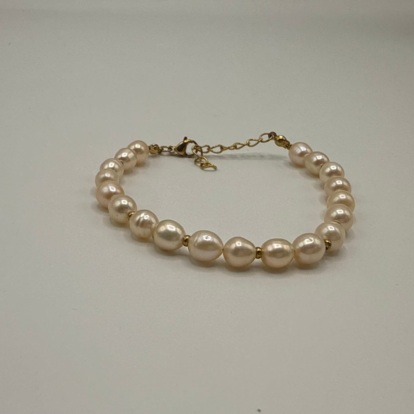 Bracelet perle complet rose