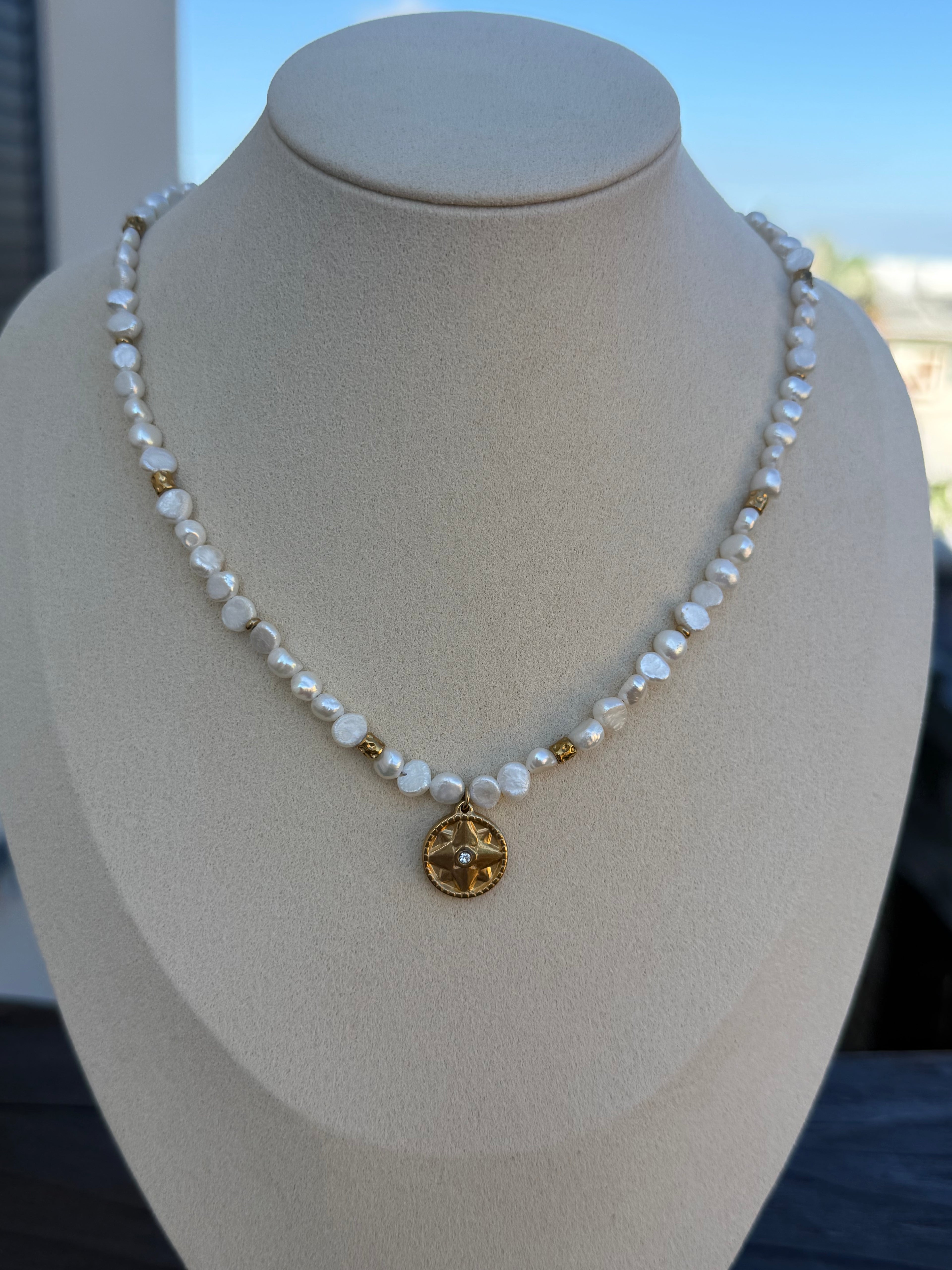 Collier étoile d’or