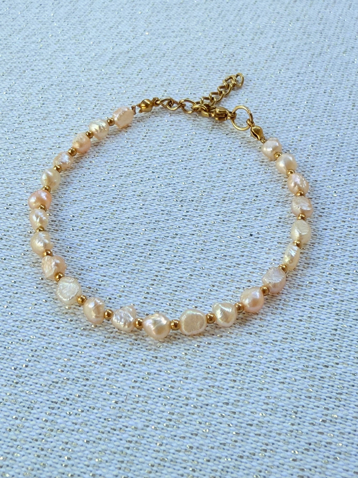 Bracelet complet rosé