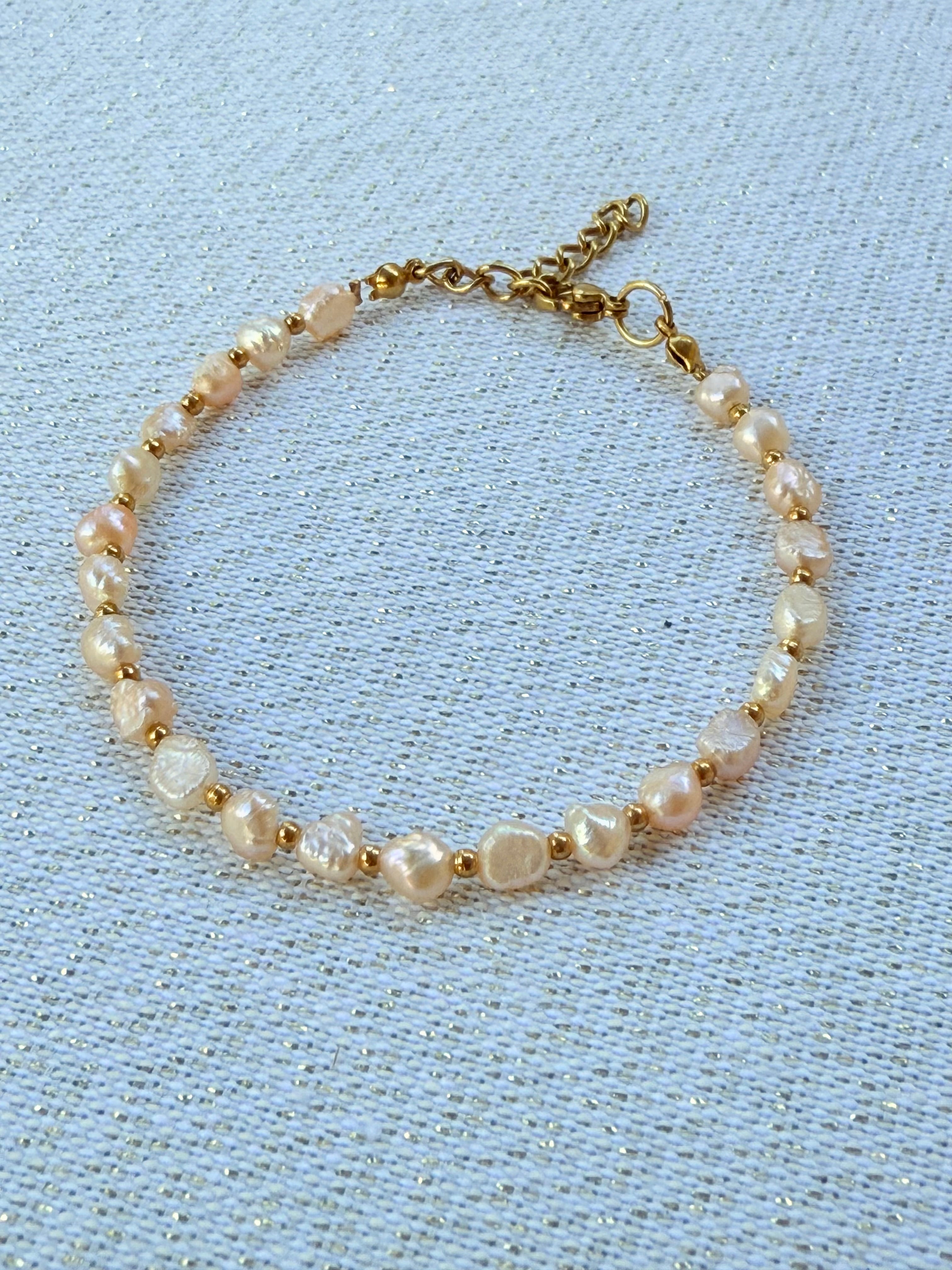Bracelet complet rosé