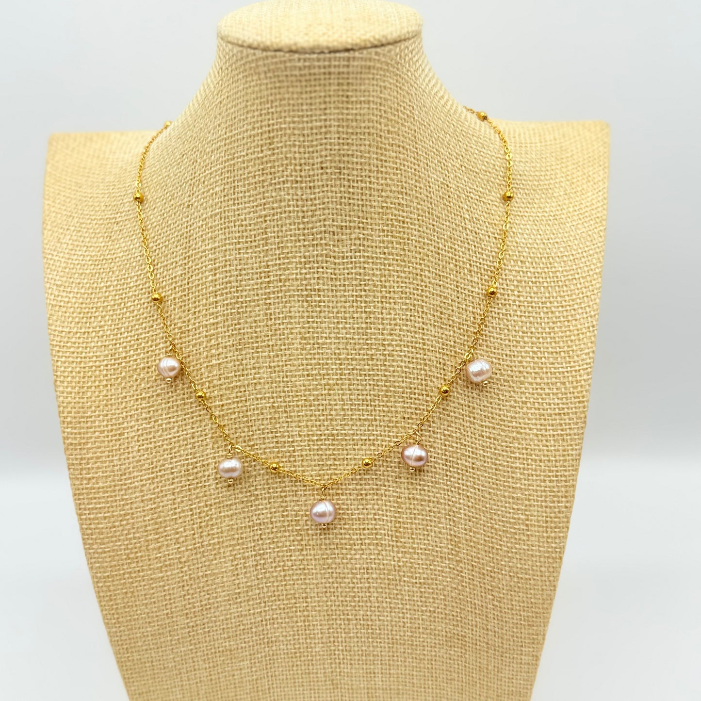 Collier « Valentina » violette