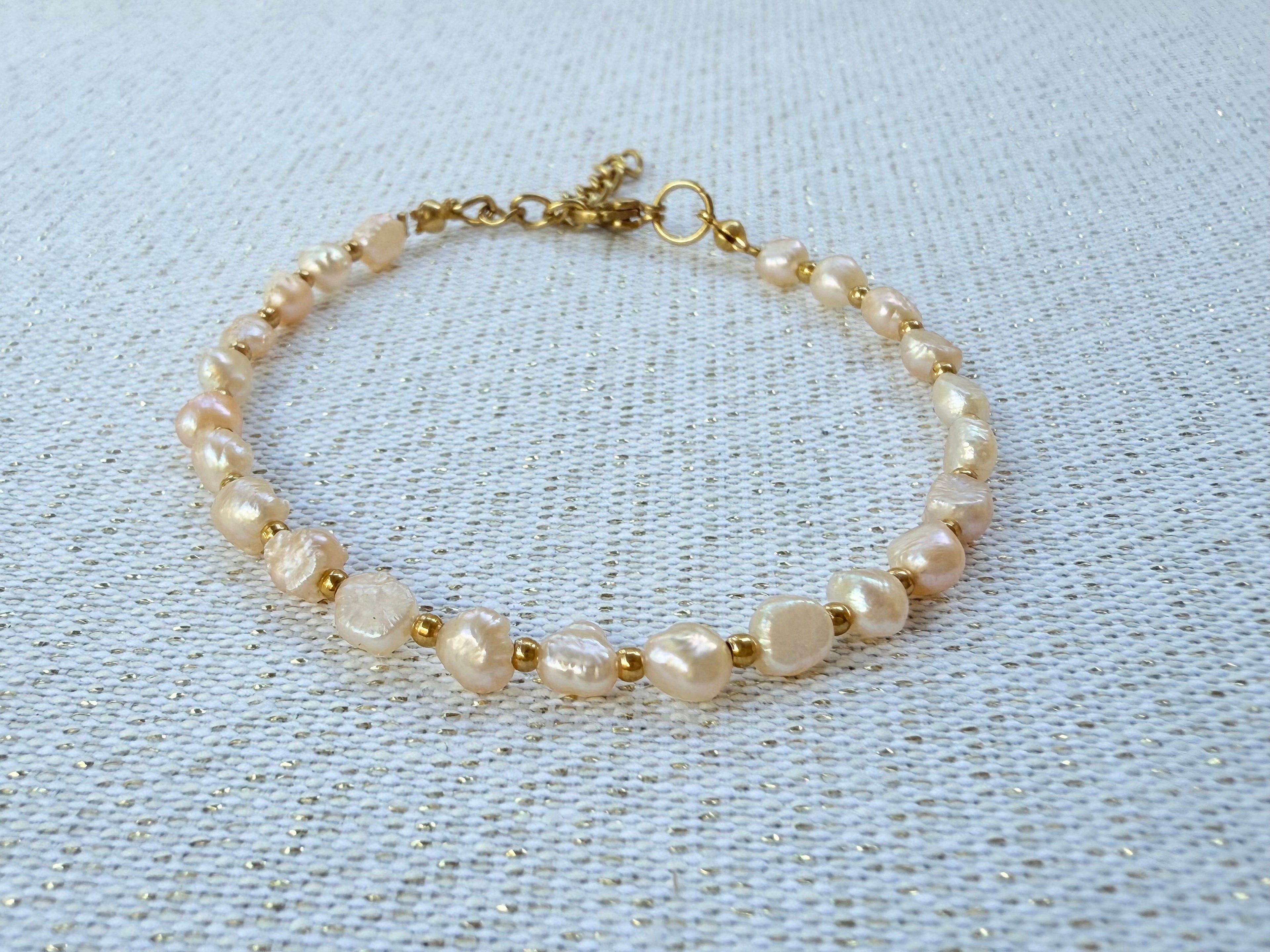 Bracelet complet rosé