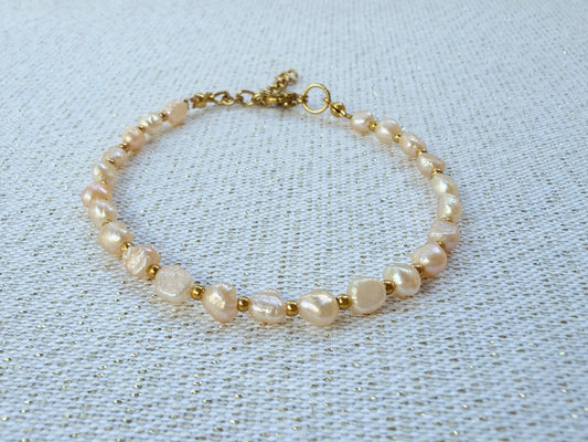 Bracelet complet rosé