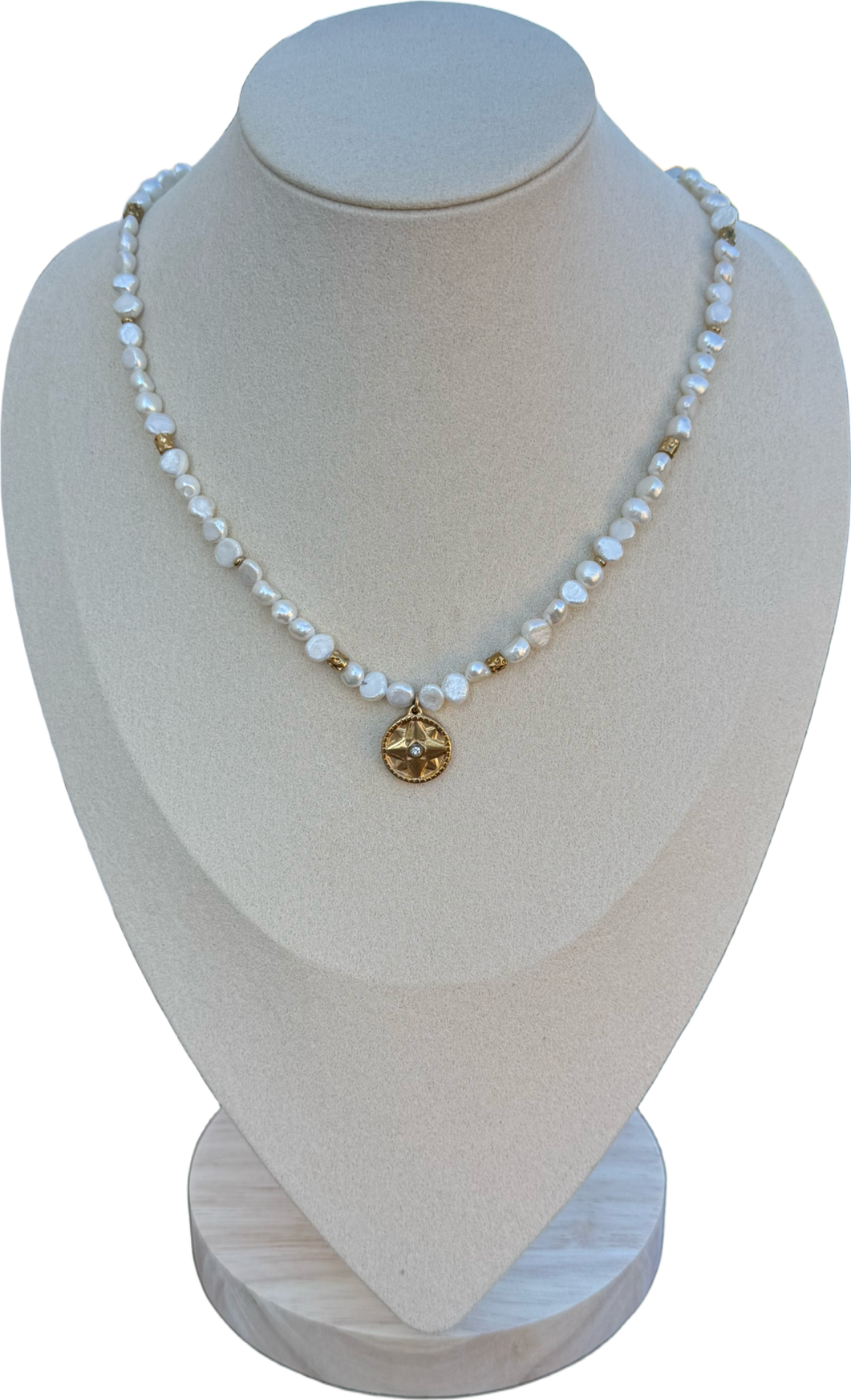 Collier étoile d’or