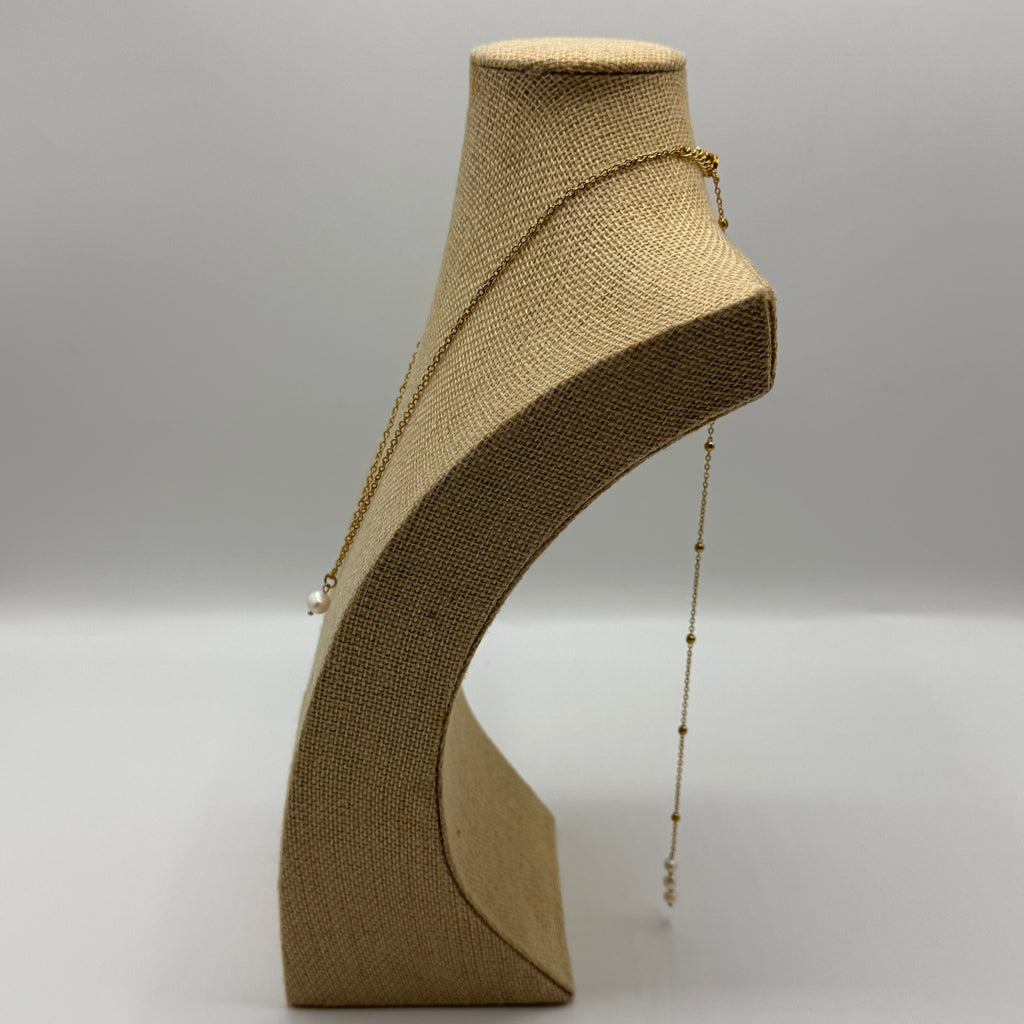 Pendentif collier + dos nu
