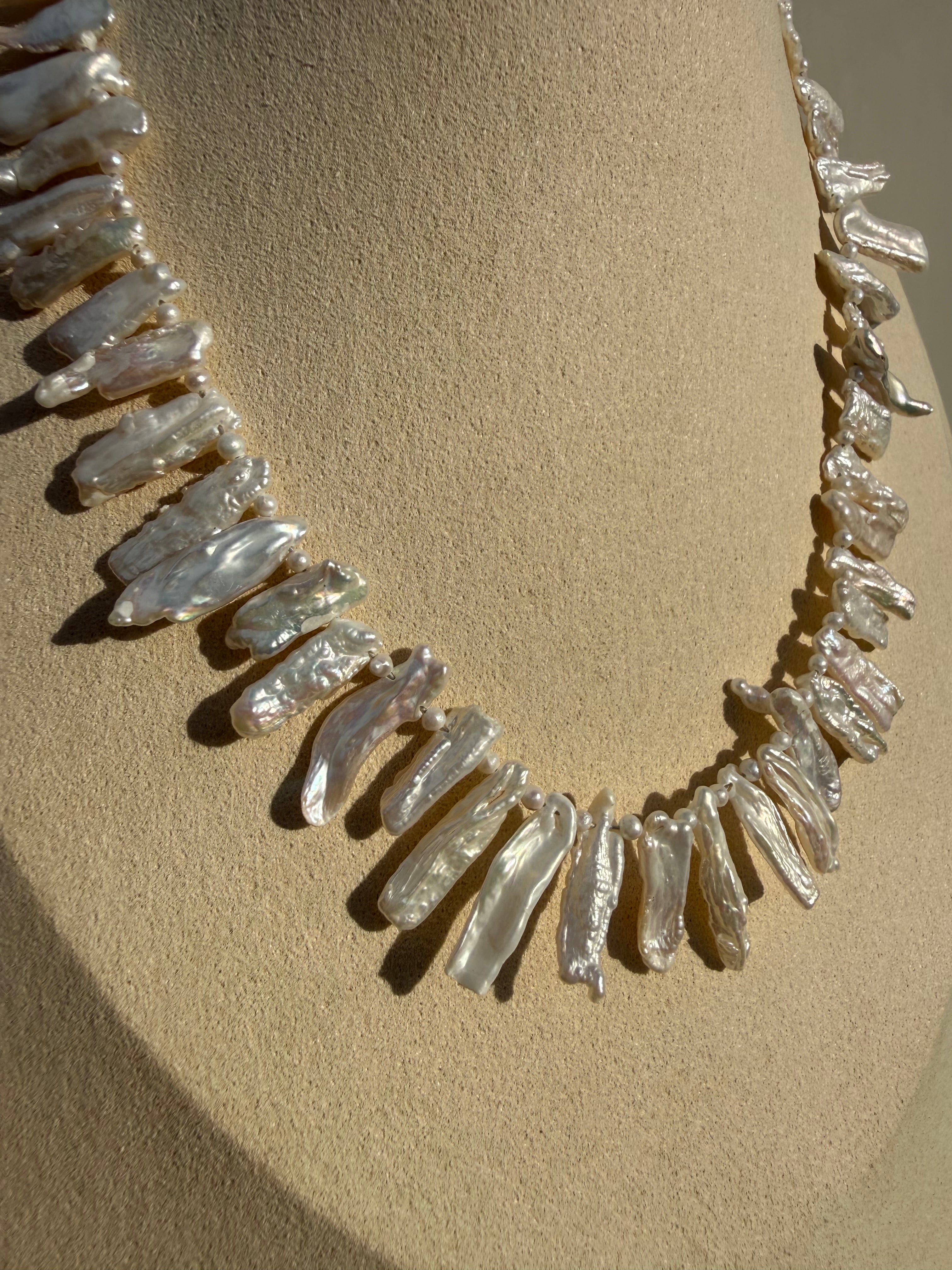 Collier éclat de perle