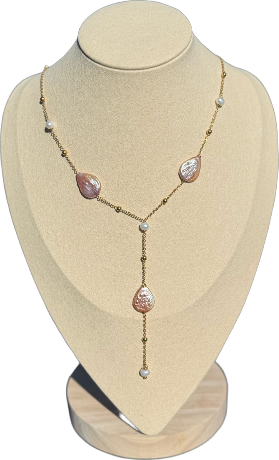 Collier rosa