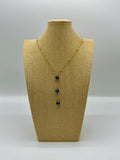 Pendentif 3 perles