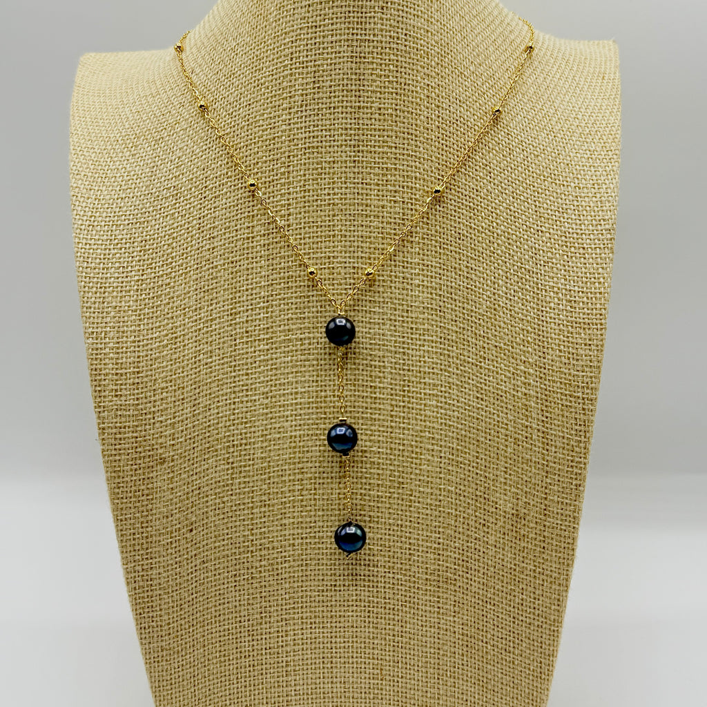 Pendentif 3 perles
