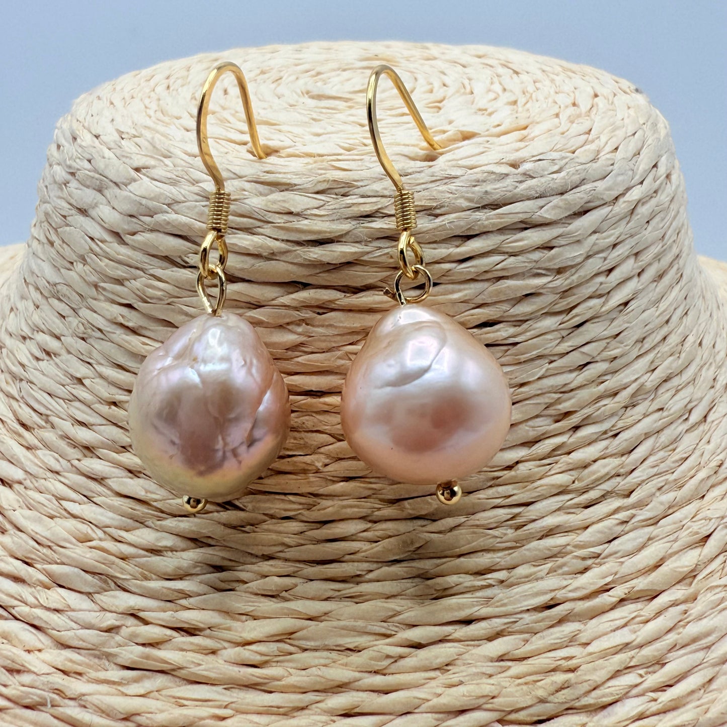 Boucle d’oreille baroque